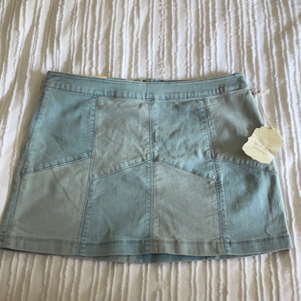 Altar’d Sate Denim Skirt